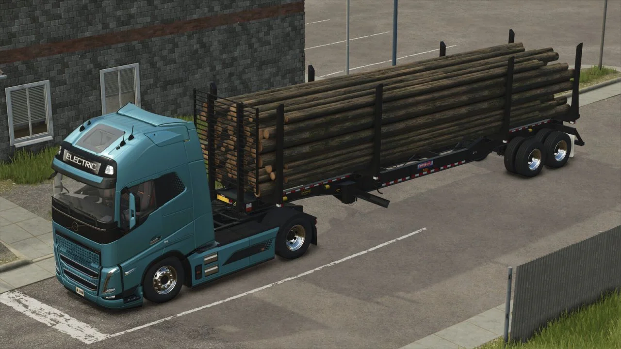 FS25 Wood Loader V1.0 Other Mod FS25 Mod Free Download
