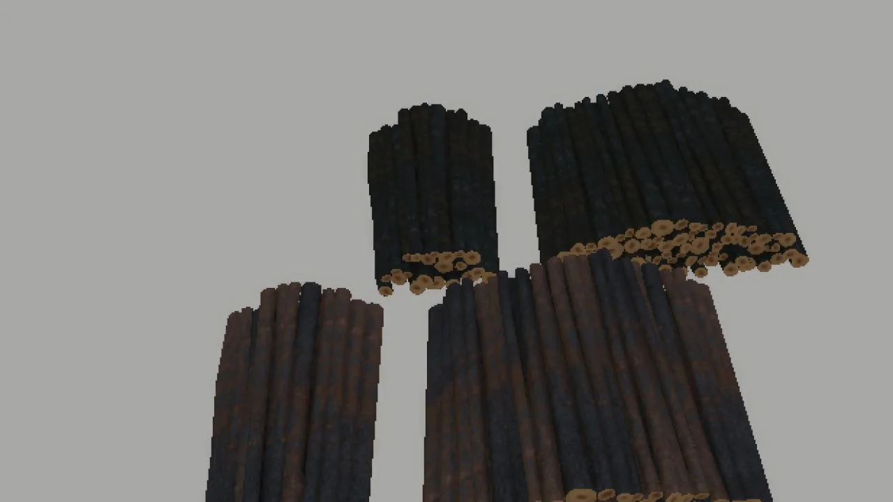 FS25 Wood pile (Spruce and Pine) V1.0 Other Mod FS25 Mod Free Download
