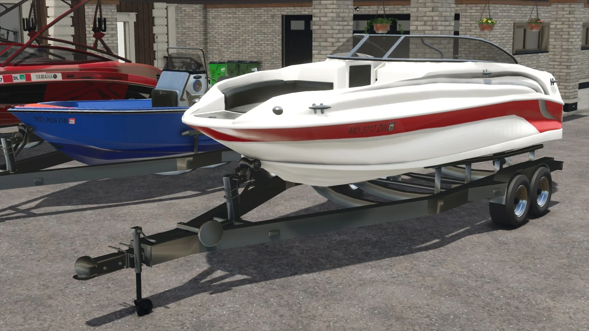 FS25 Yamaha Sea Boat v1.0 Other Mod FS25 Mod Free Download