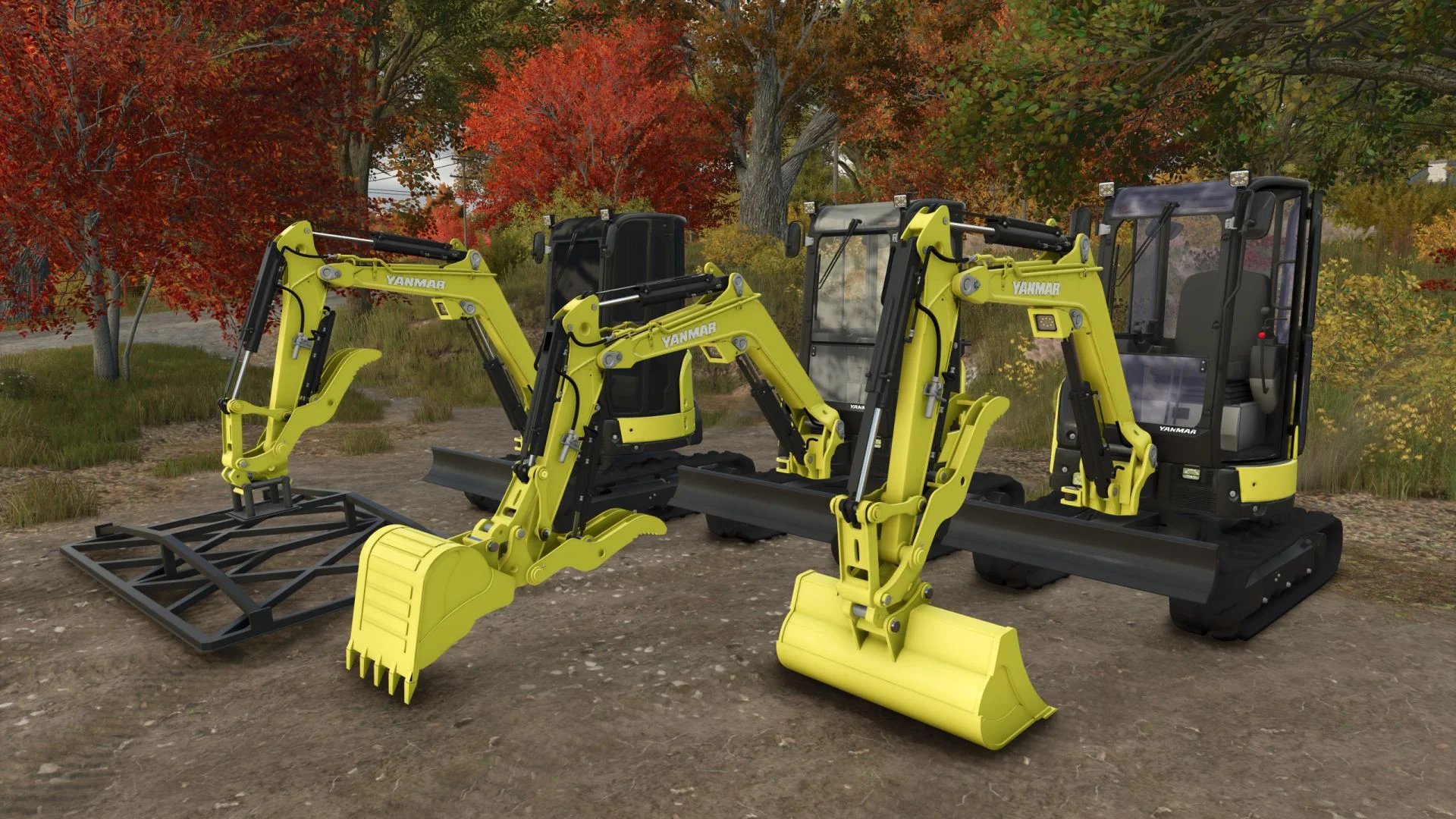 FS25 Yanmar Vio 27-6 V1.0 Other Mod