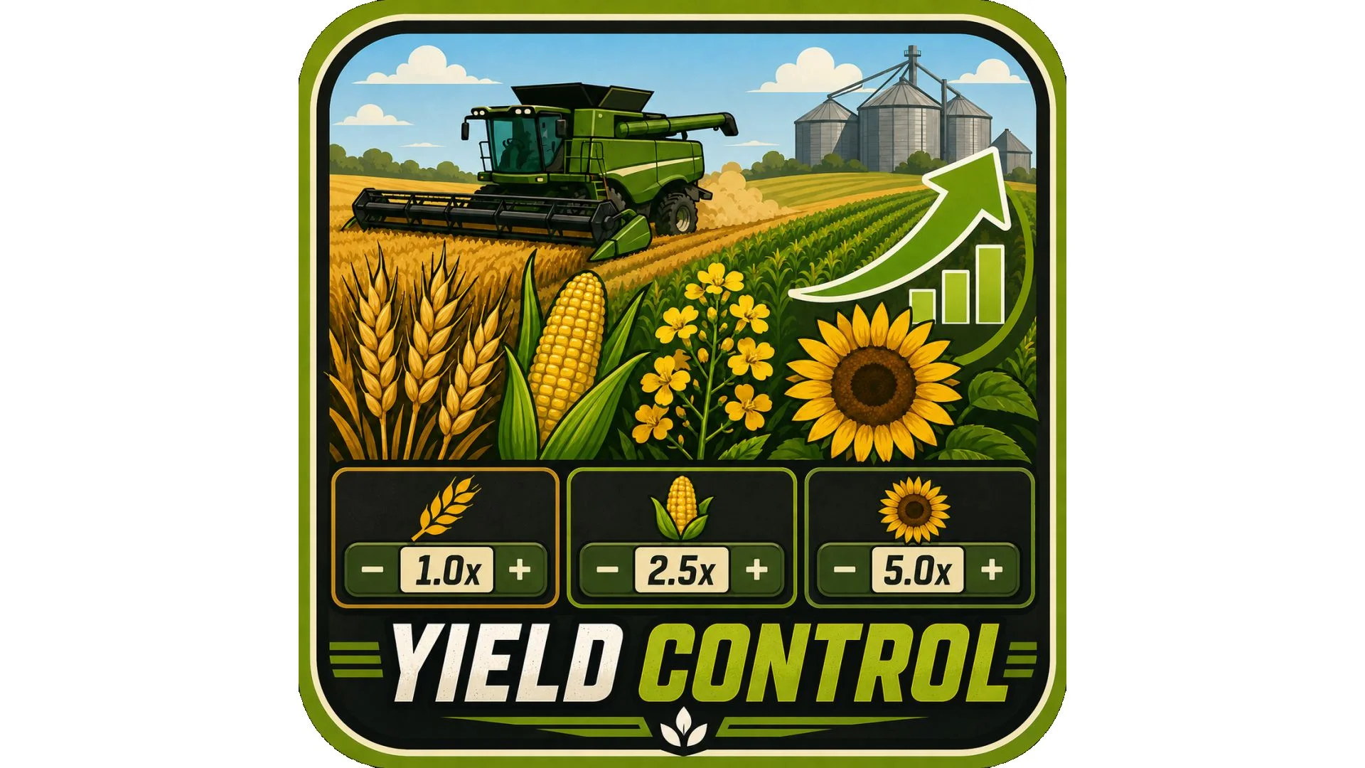 FS25 Yield control V2.0.0.1 Other Mod