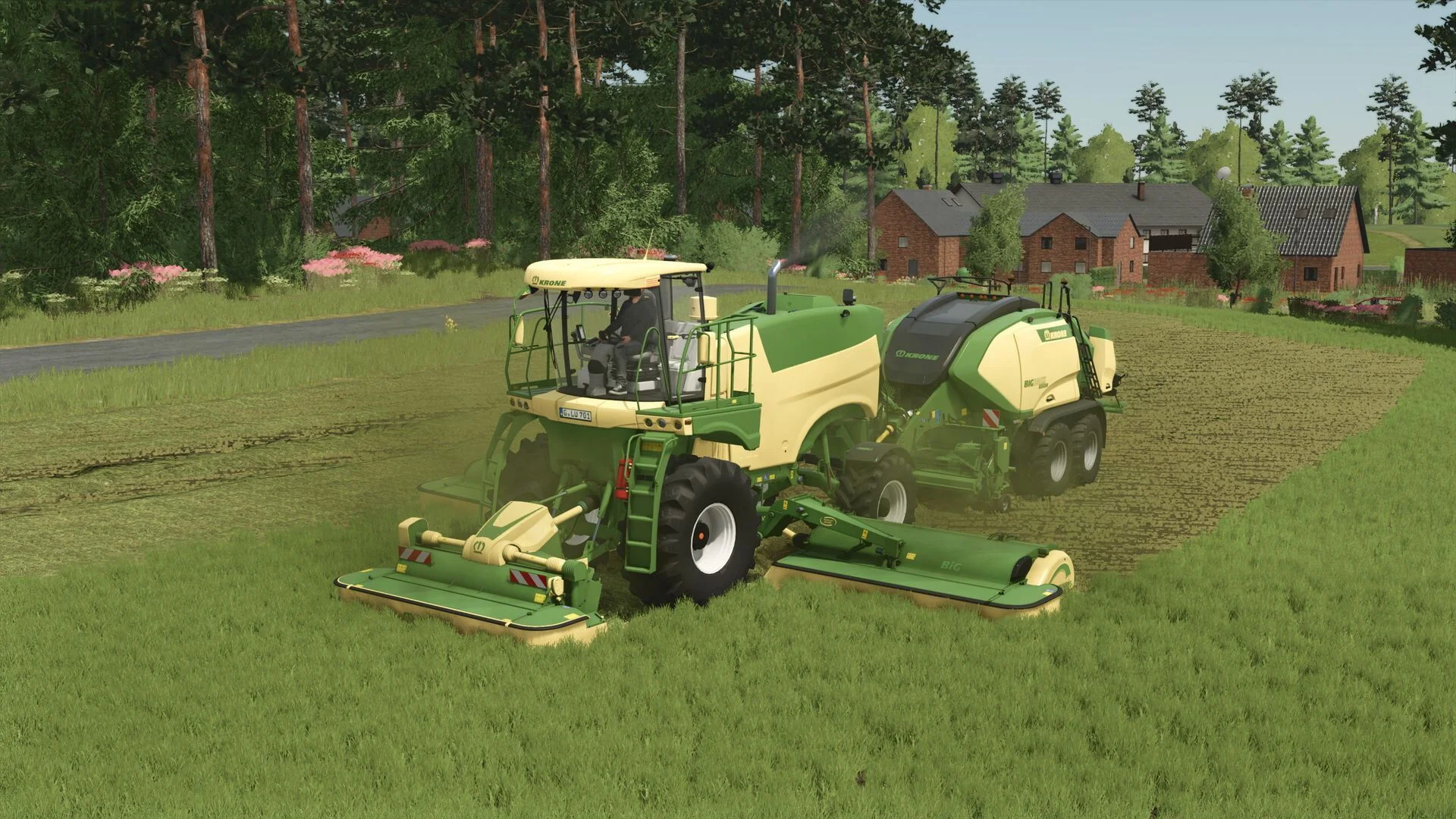 FS25 Krone BIG M 450 Edit v1.0 Mowers Mod FS25 Mod Free Download