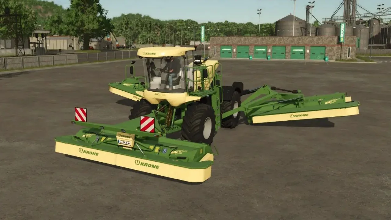 FS25 Krone Big M 500 v1.1 Mowers Mod FS25 Mod Free Download