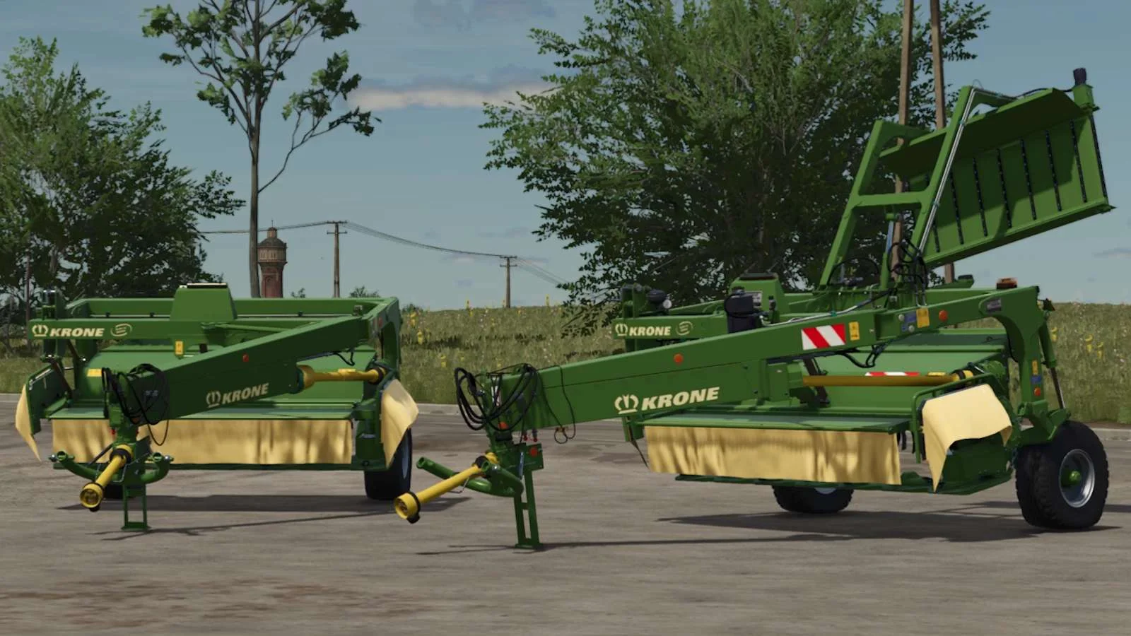 FS25 Krone EasyCut 3201 CV Mower v1.0 Mowers Mod FS25 Mod Free Download