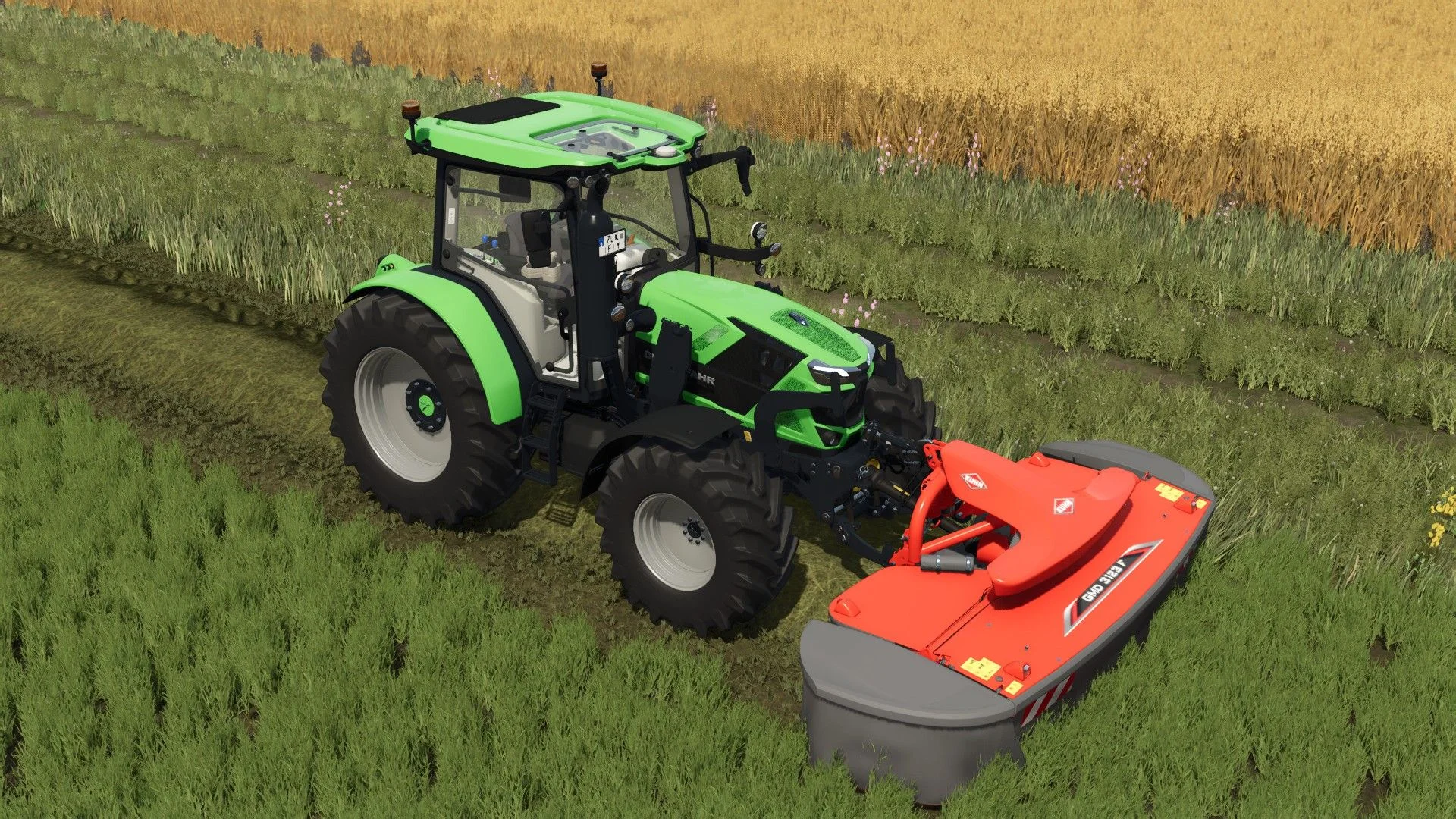 FS25 Kuhn GMD 3123 F | Special v1.0 Mowers Mod FS25 Mod Free Download