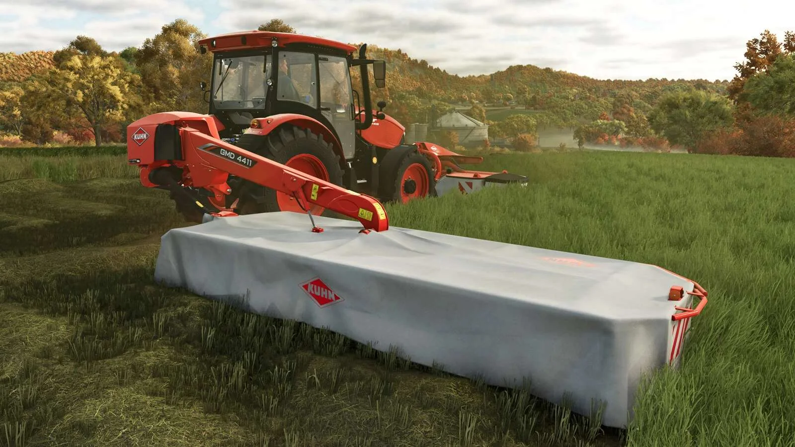 FS25 Kuhn GMD 4411 v1.0 Mowers Mod FS25 Mod Free Download