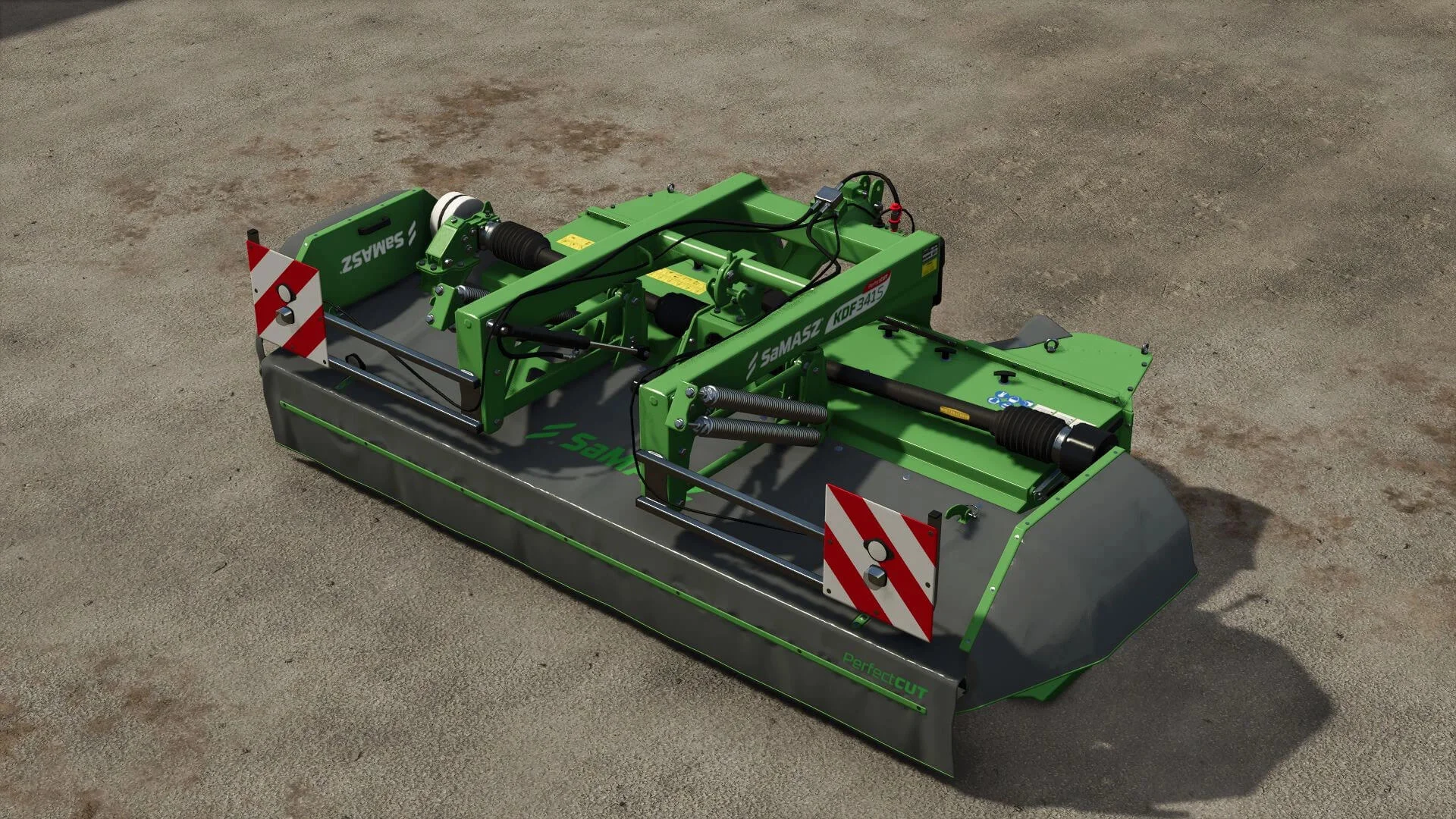 FS25 SAMASZ KDF 341 S Special v1.0 Mowers Mod FS25 Mod Free Download