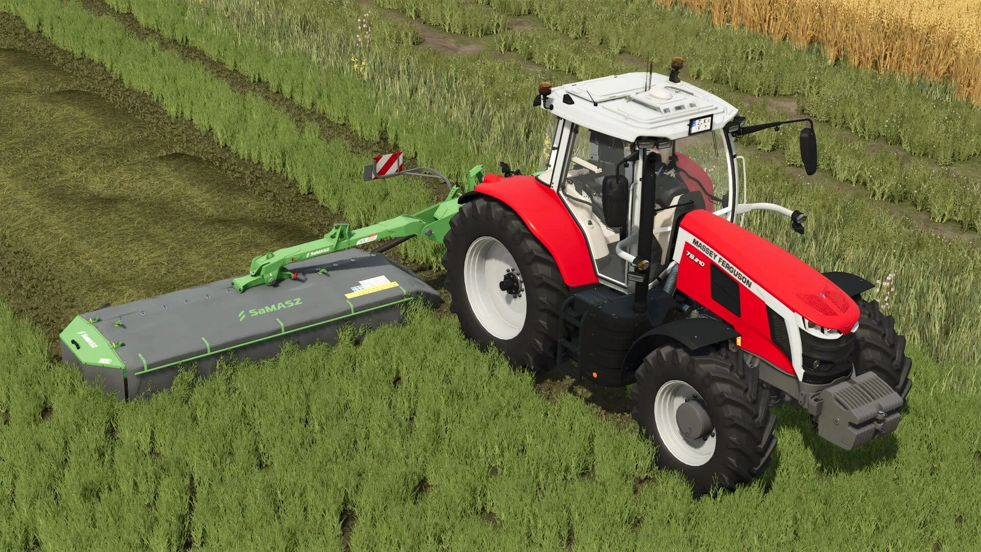 FS25 SAMASZ XT 390 Special v1.0 Mowers Mod FS25 Mod Free Download