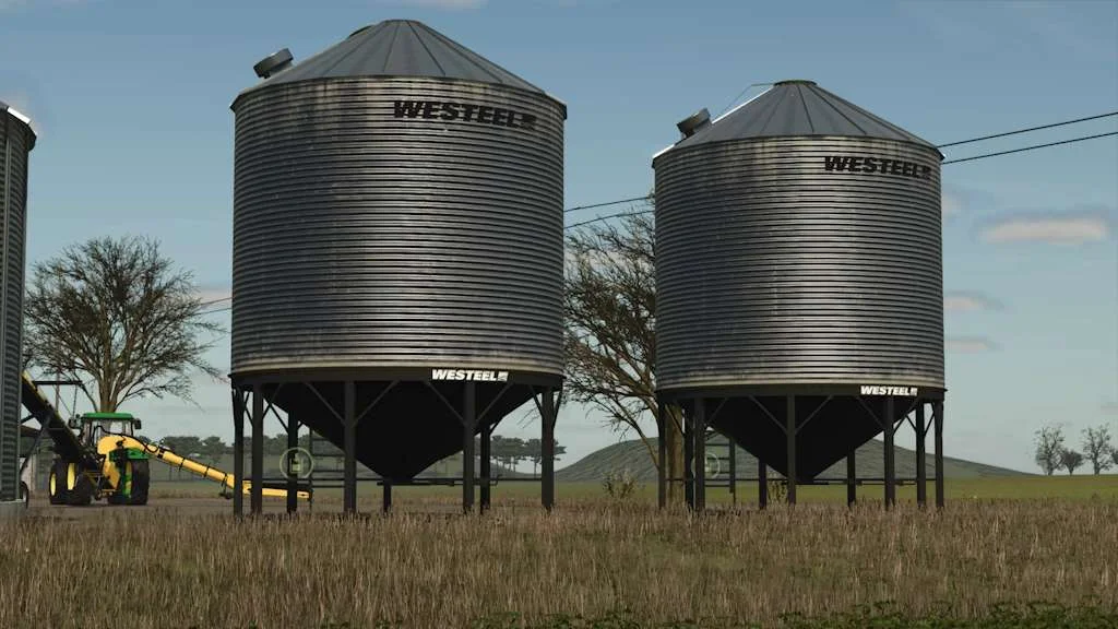 FS25 Agi Westeel Silo Pack v1.1 Packs Mod FS25 Mod Free Download