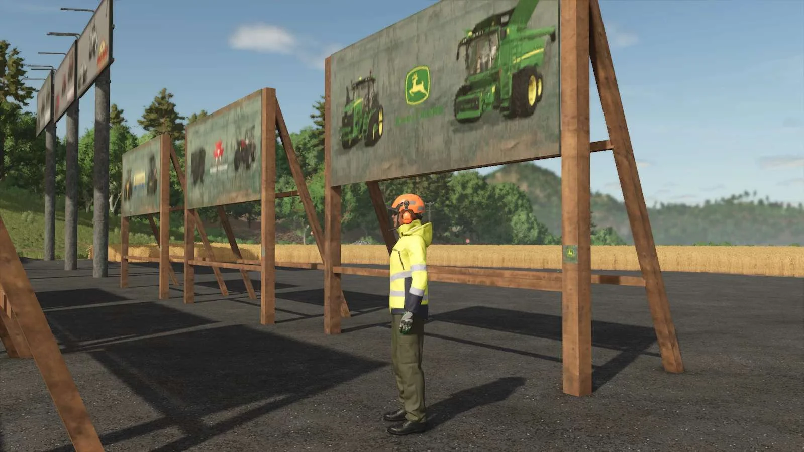 FS25 BillBoards v1.0 Packs Mod FS25 Mod Free Download