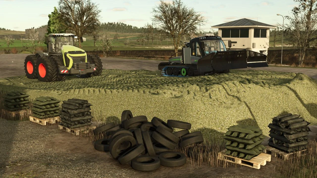 FS25 Bunkersilo Pack v1.0 Packs Mod FS25 Mod Free Download