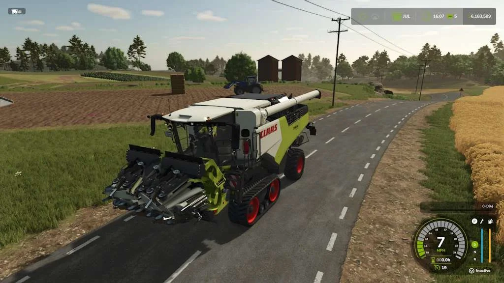 FS25 CLAAS TRION 720-750 Speedy v1.0 Packs Mod FS25 Mod Free Download