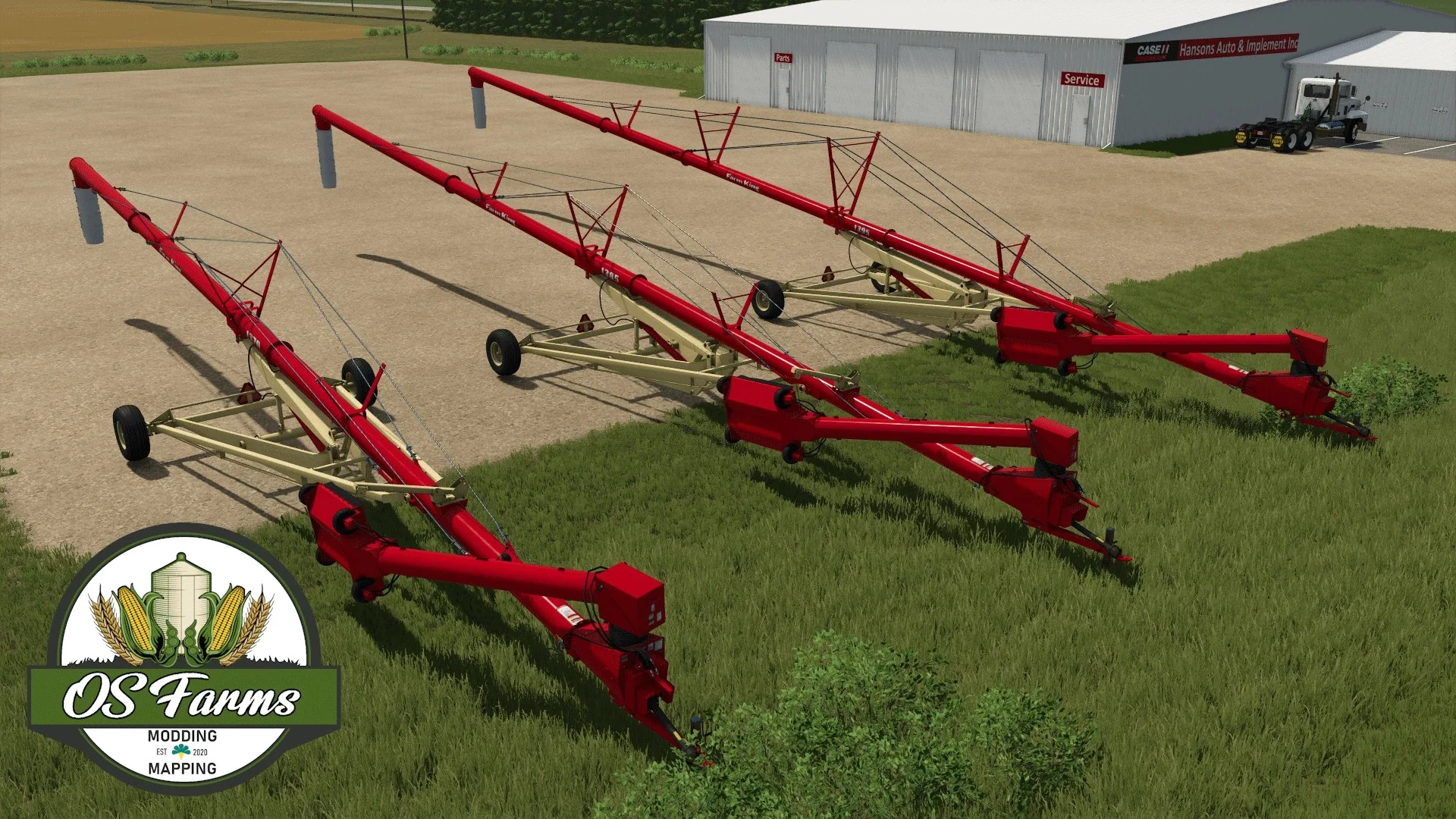 FS25 Farm King 13XX Auger pack v1.0 Packs Mod FS25 Mod Free Download