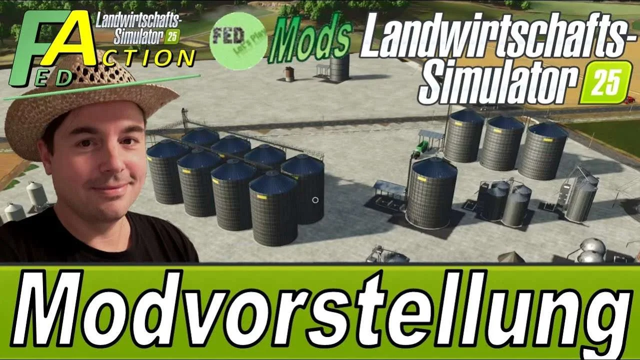 FS25 Fed Mods Pack Multisilos BGA v1.1 Packs Mod FS25 Mod Free Download