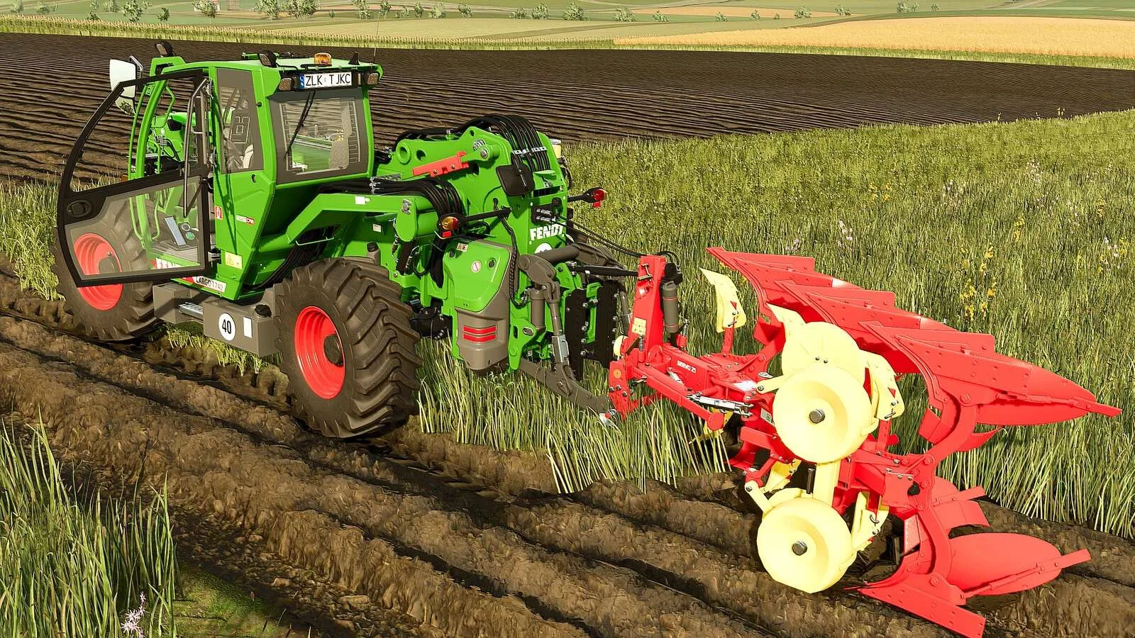 FS25 Fendt/Sennebogen Telehandler v1.0 Packs Mod FS25 Mod Free Download