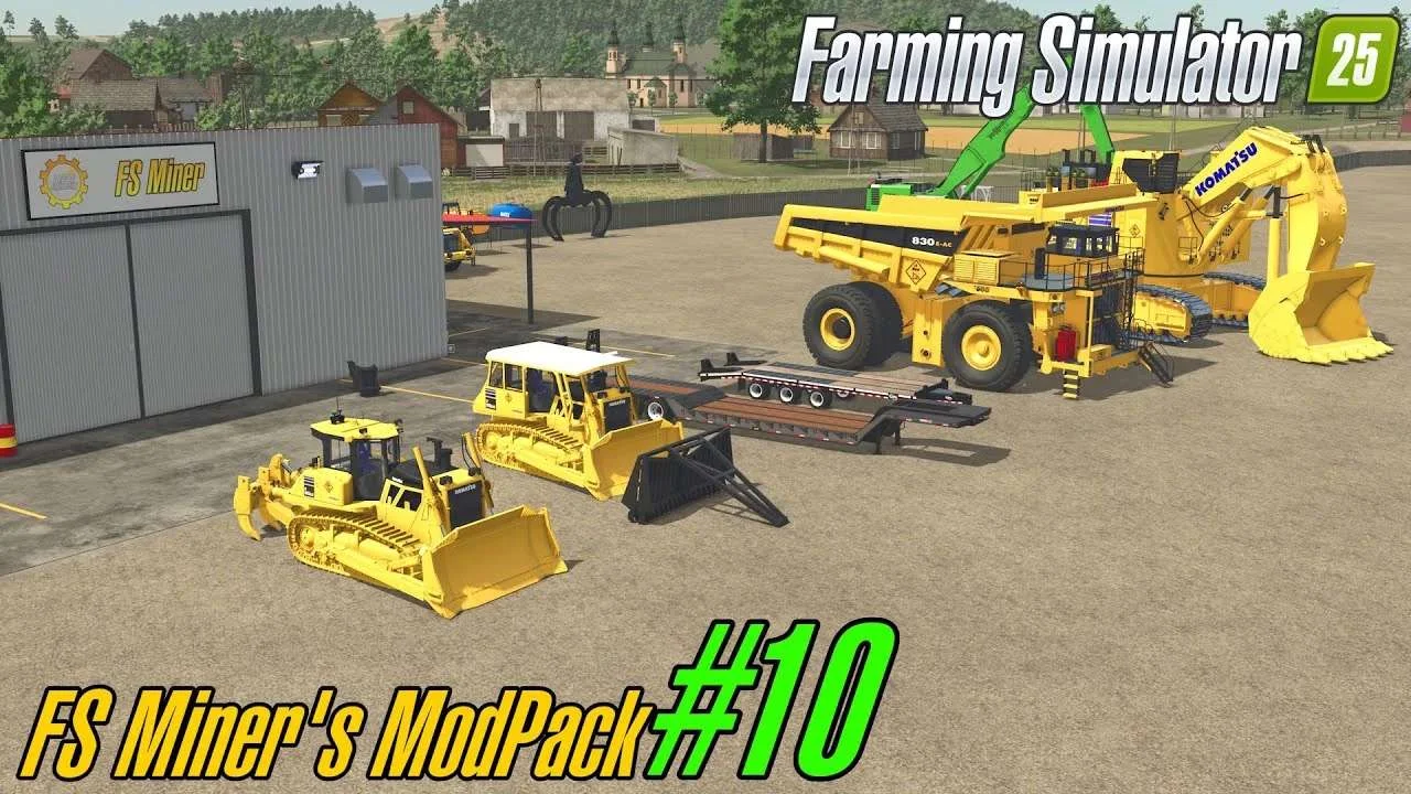 FS25 FS Miner’s Mod Pack #10 (September 2025) v1.0 Packs Mod FS25 Mod Free Download