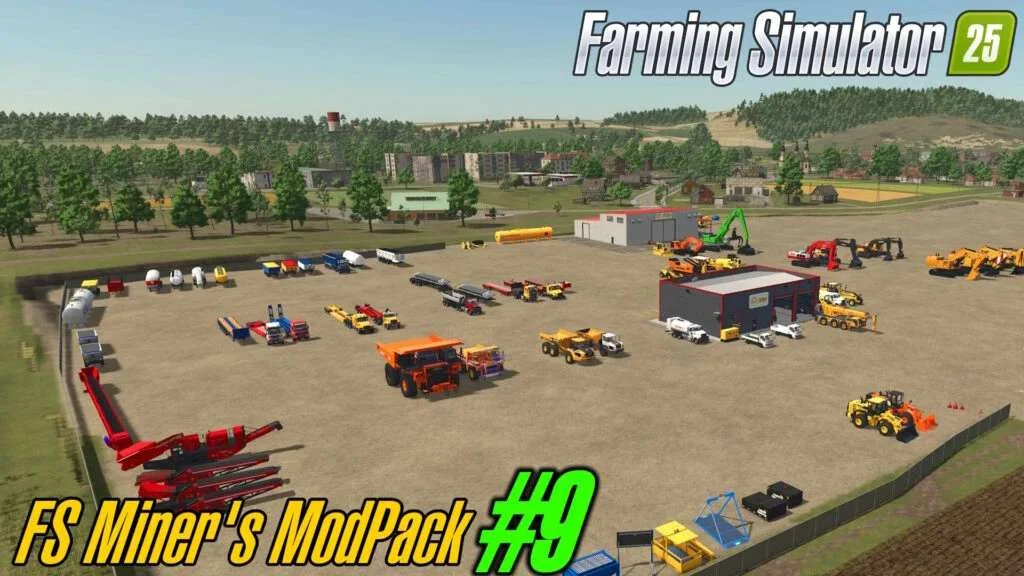 FS25 FS Miner’s Mod Pack #9 (August 2025) v1.0 Packs Mod FS25 Mod Free Download