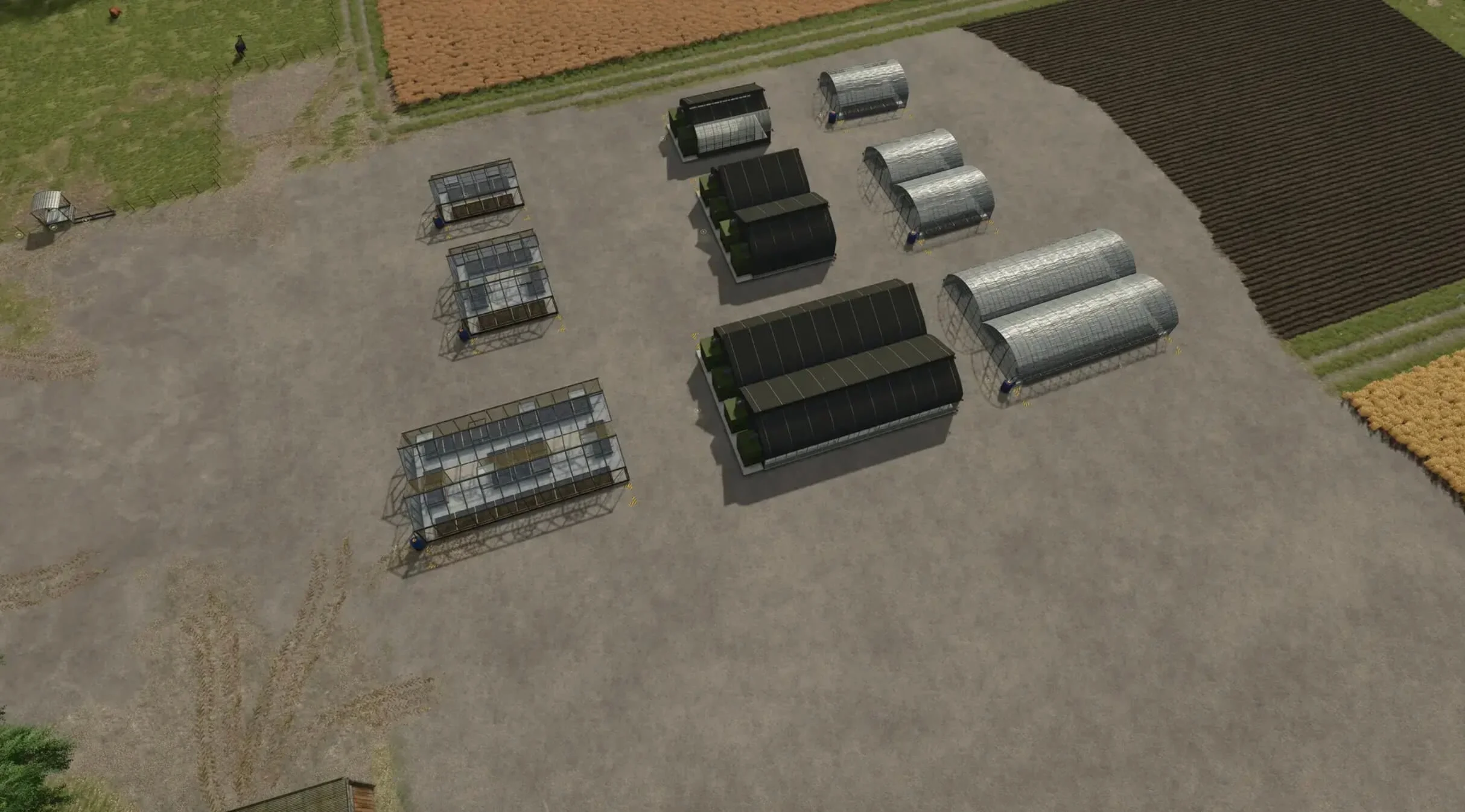 FS25 Greenhouses Plus Pack v1.0 Packs Mod FS25 Mod Free Download