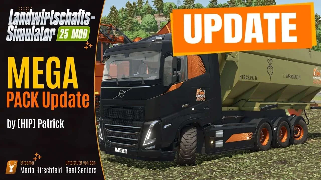 FS25 Hirschfeld Wechselbrücken Pack v1.0.1.4 Packs Mod FS25 Mod Free Download