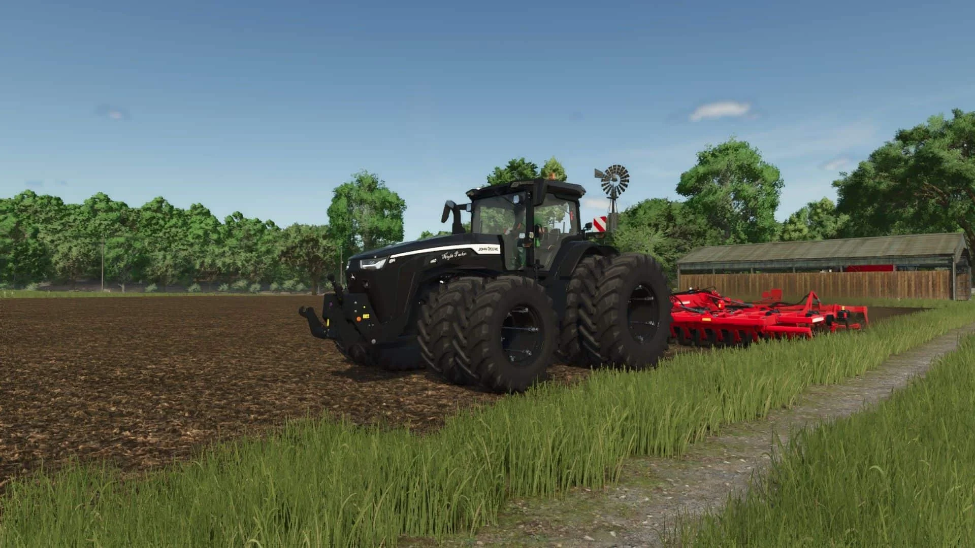 FS25 John Deere 8R Night Pack v1.0 Packs Mod FS25 Mod Free Download