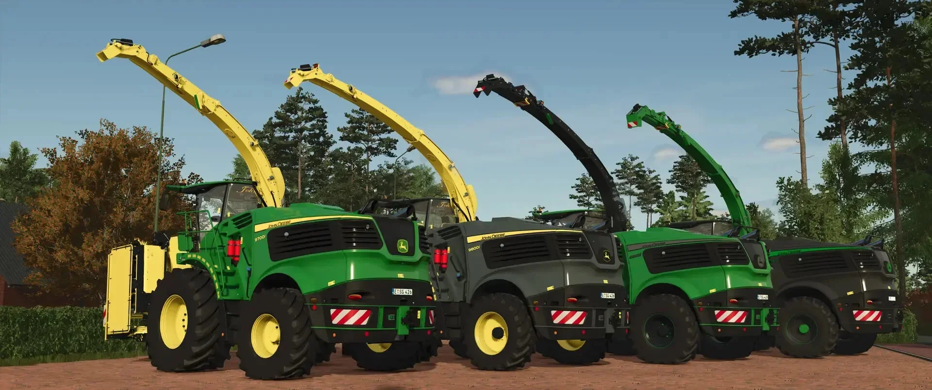 FS25 John Deere 9000er Series Pack v1.0 Packs Mod FS25 Mod Free Download