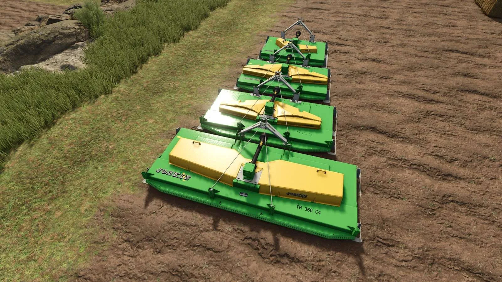 FS25 Joskin Rotary Pasture Topper Pack v1.0 Packs Mod FS25 Mod Free Download