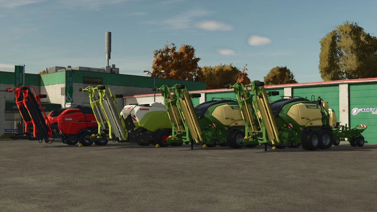 FS25 Pack Of Balers With Windrower v1.0 Packs Mod FS25 Mod Free Download