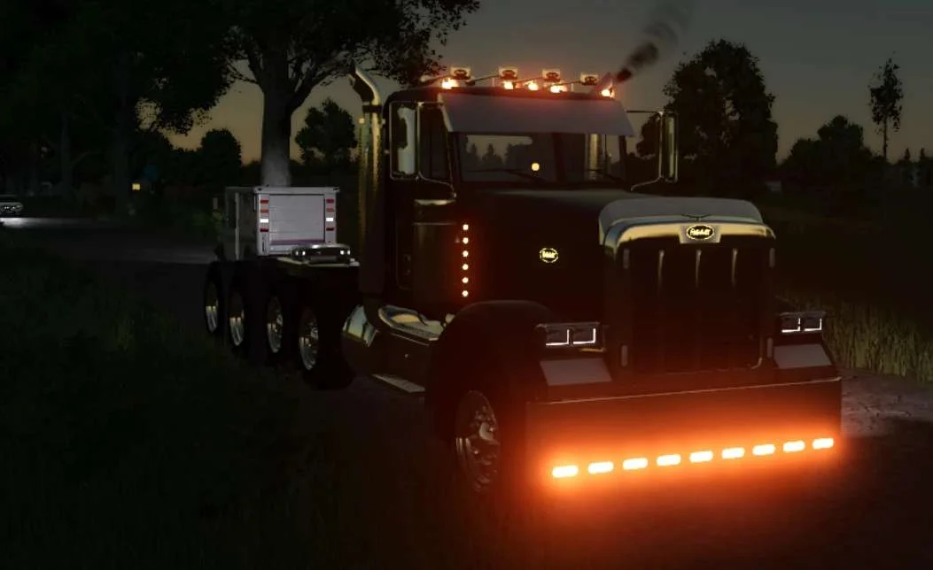 FS25 Peterbilt 357 Ar With Dump Box v1.0 Packs Mod FS25 Mod Free Download
