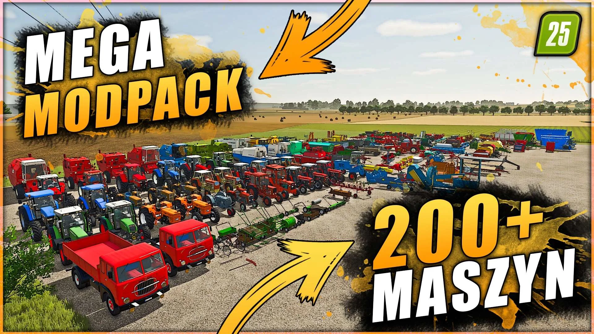 FS25 POLISH MODPACK WITH OVER 200 MACHINES  v1.0 Packs Mod FS25 Mod Free Download