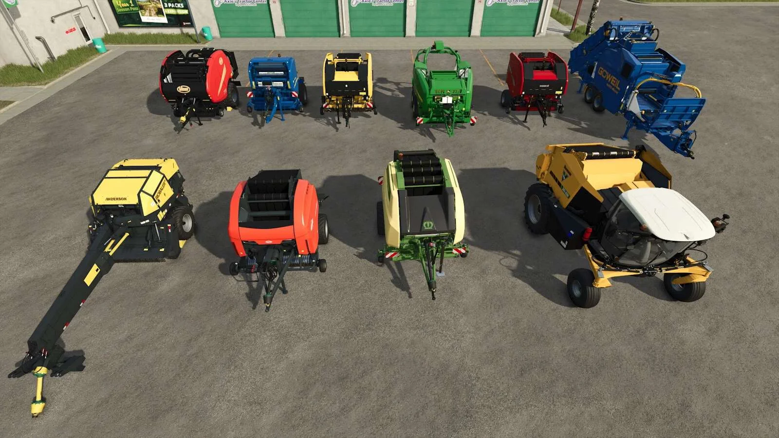 FS25 Selectable Bale Capacity Pack v1.0 Packs Mod FS25 Mod Free Download