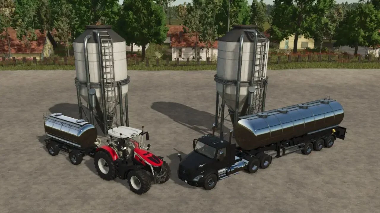 FS25 Shopping station pack v1.0 Packs Mod FS25 Mod Free Download