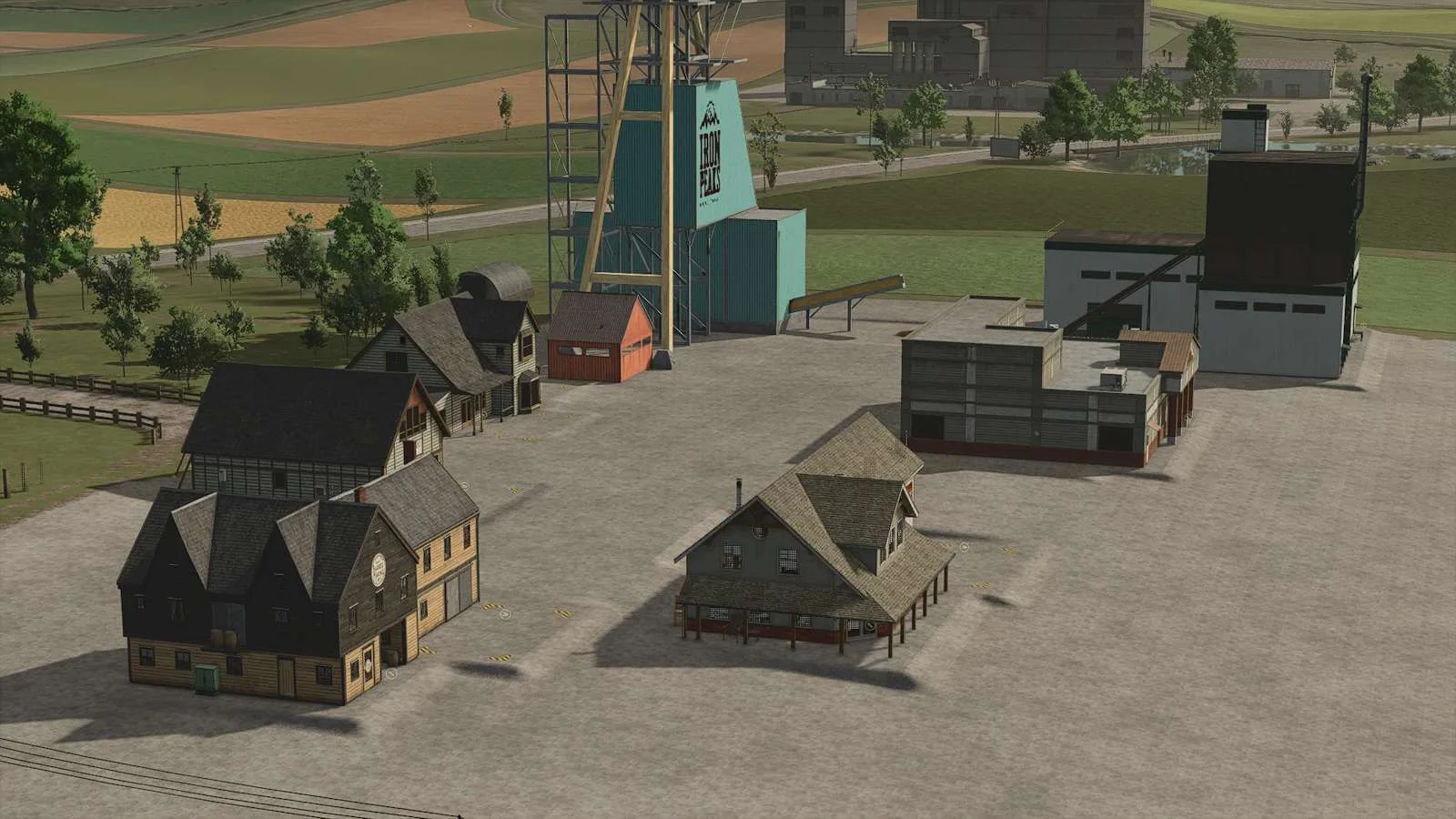 FS25 Silver Run Factories v1.0 Packs Mod FS25 Mod Free Download