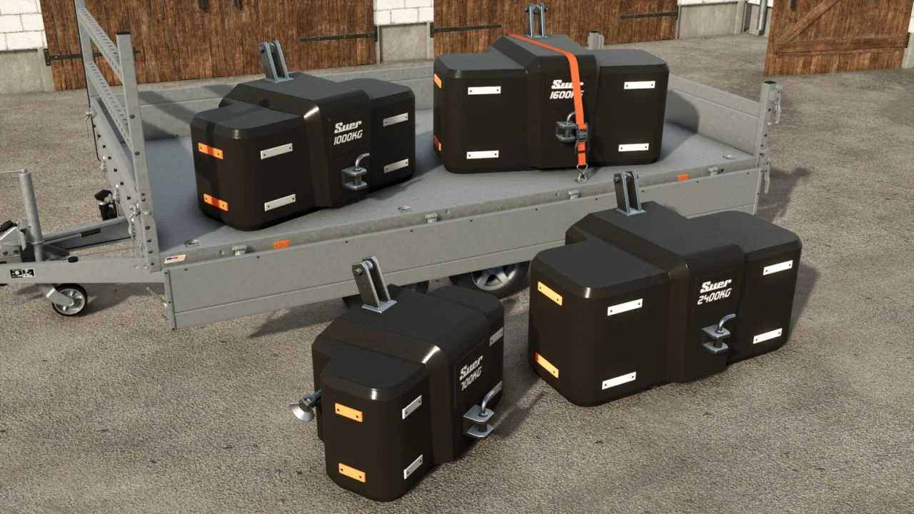 FS25 Suer Weight Pack v1.0 Packs Mod FS25 Mod Free Download