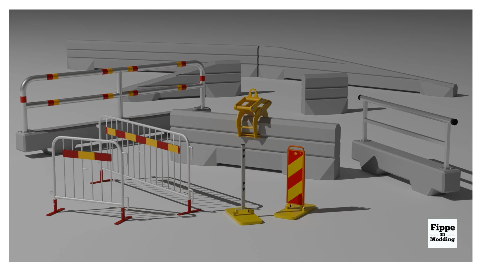 FS25 Swedish Roadwork Pack Beta v1.0 Packs Mod FS25 Mod Free Download
