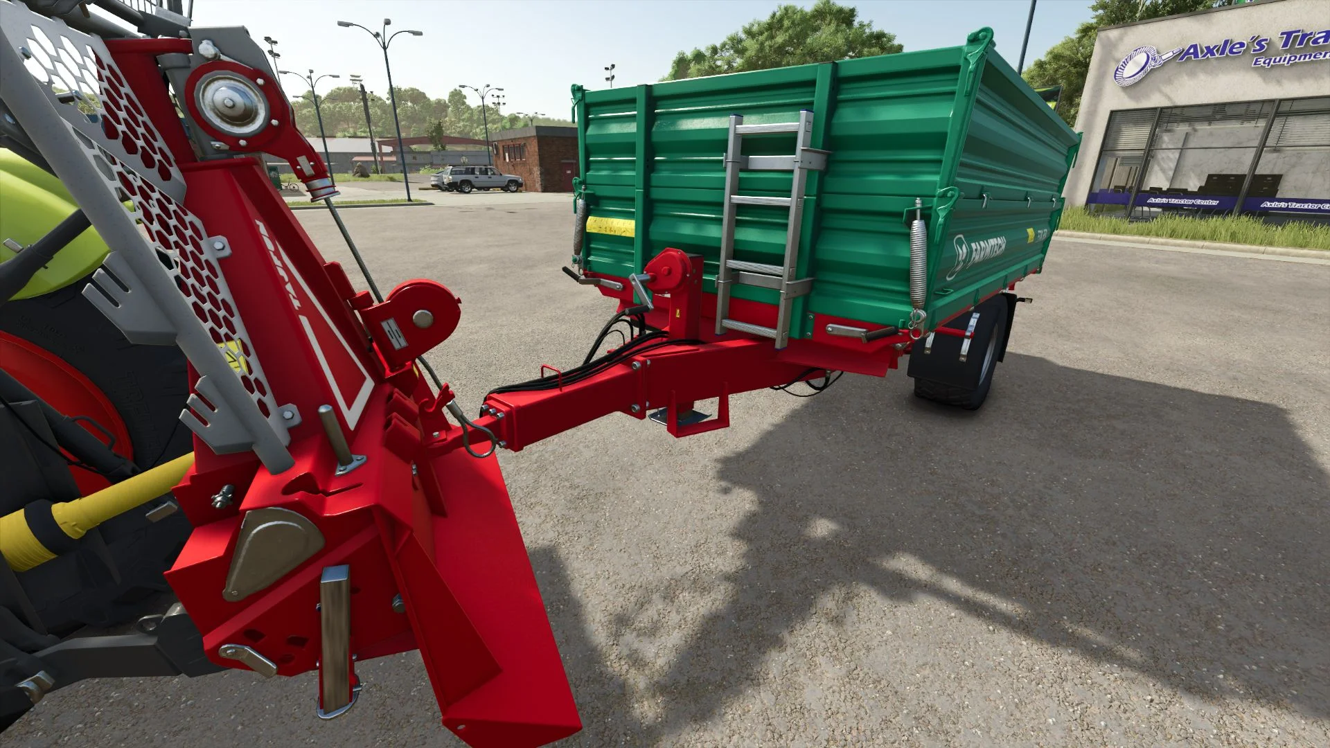 FS25 TAJFUN winch + trailer attacher joint v1.0 Packs Mod FS25 Mod Free Download