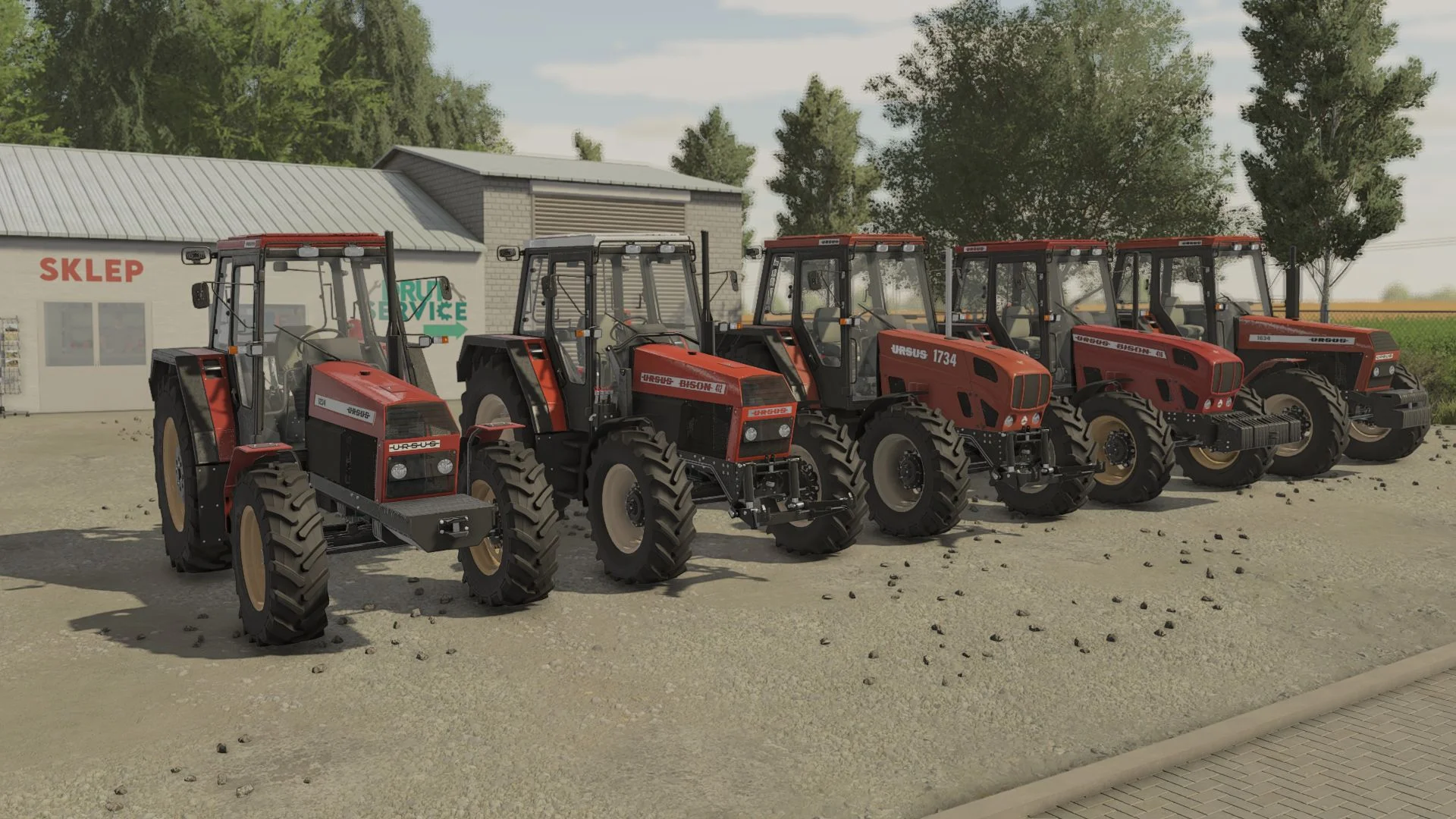 FS25 Ursus Pack 1234-1734 v1.0 Packs Mod FS25 Mod Free Download