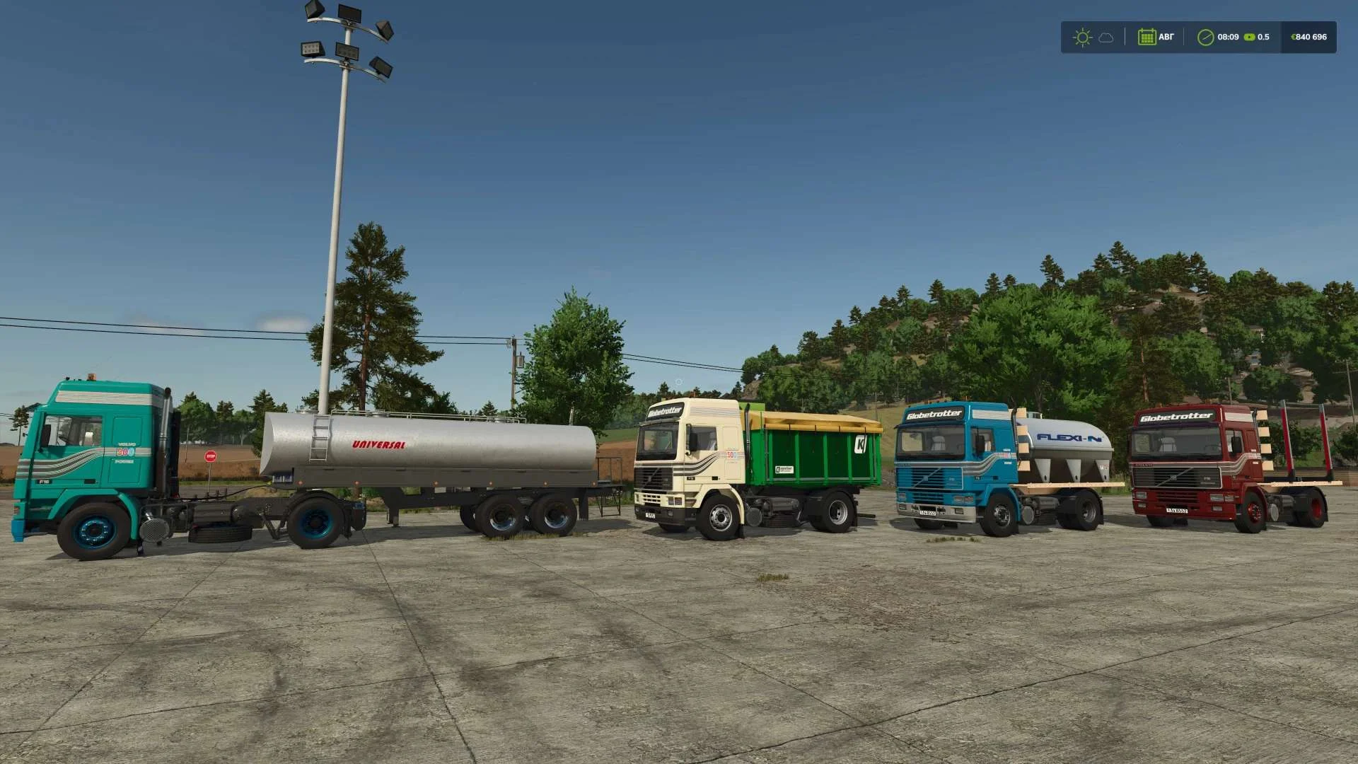 FS25 Volvo F16 Universal v1.0.0.5 Packs Mod FS25 Mod Free Download