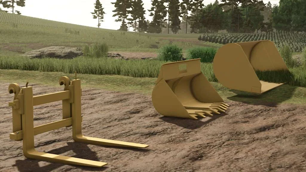 FS25 Volvo Wheel Loader Tool Pack v1.0 Packs Mod FS25 Mod Free Download