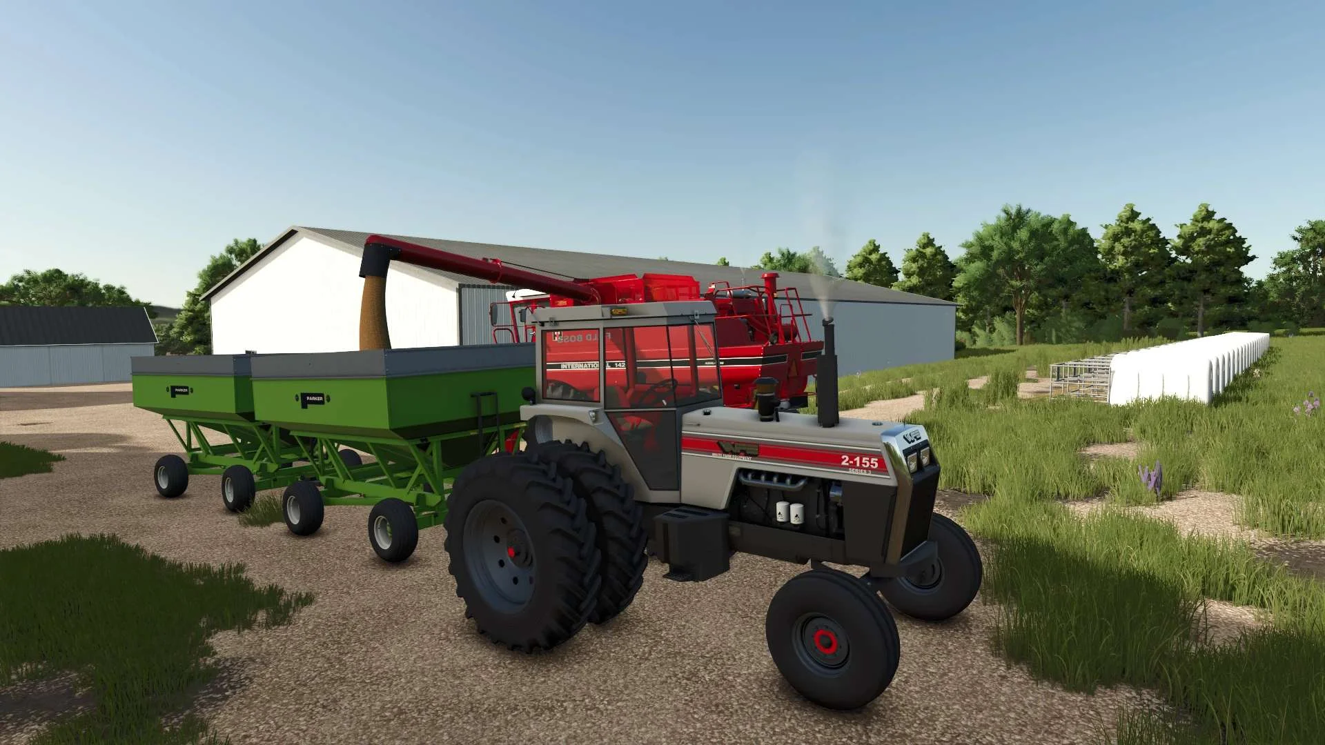 FS25 White Field Boss and Workhorse v1.0 Packs Mod FS25 Mod Free Download
