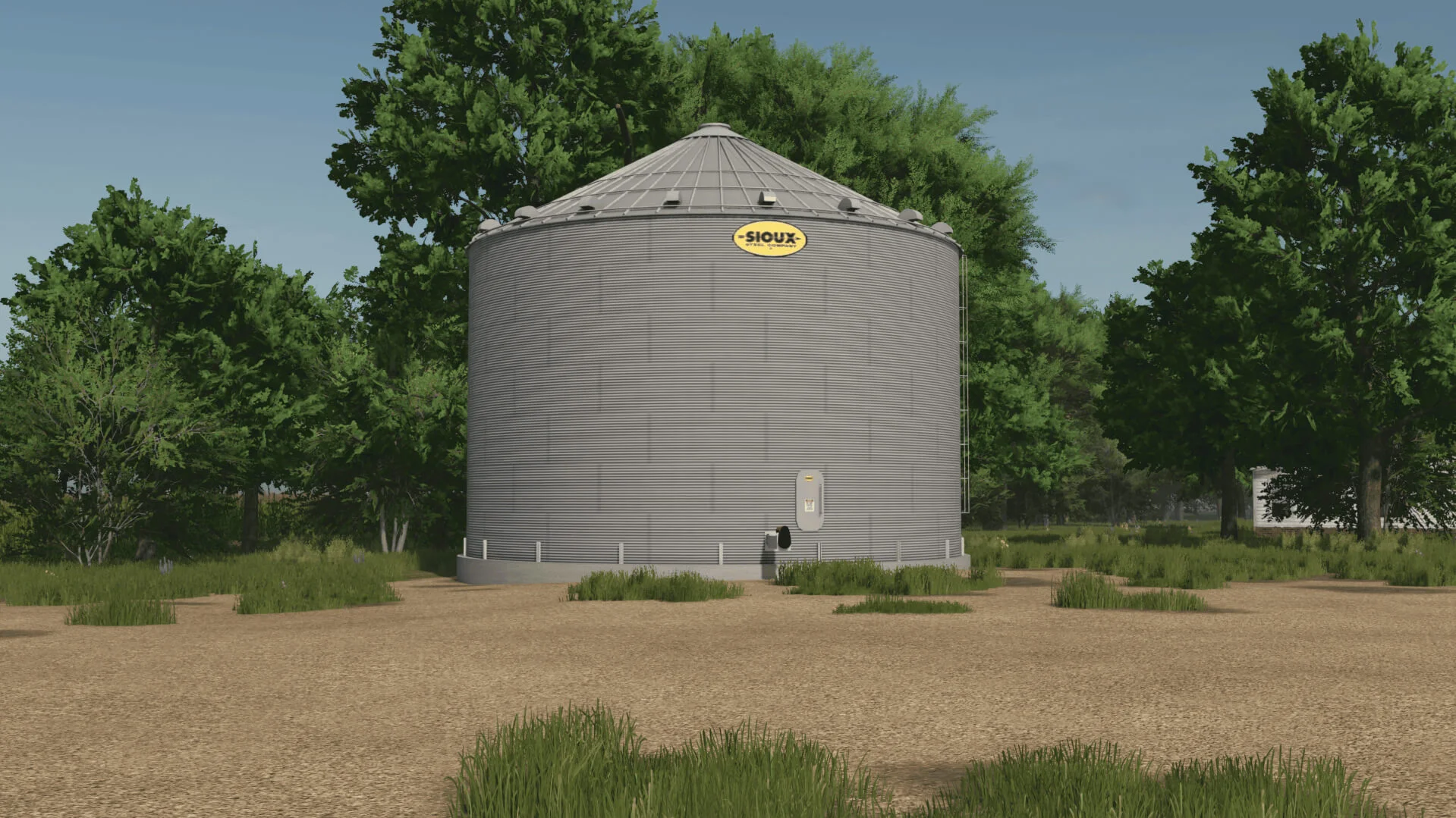FS25 33k Bushel Sioux Grain Bin V1.0 Placeable Objects Mod FS25 Mod Free Download
