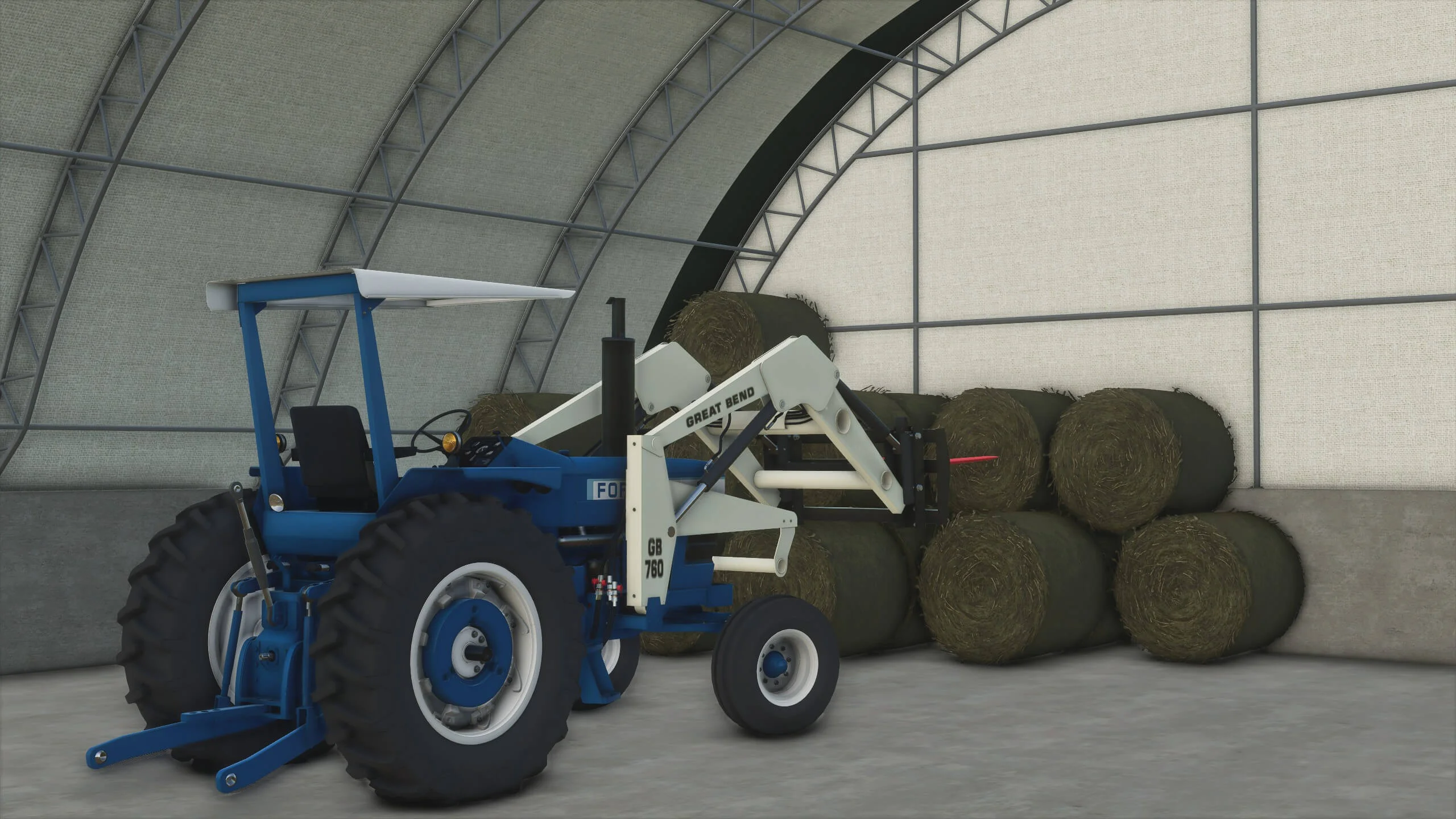 FS25 Bale Hoop Barns V1.0 Placeable Objects Mod FS25 Mod Free Download