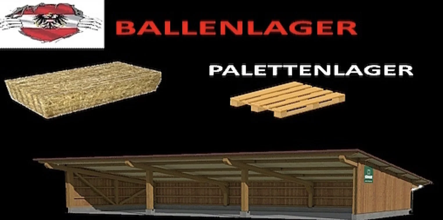 FS25 Bale pallet storage V1.0.0.2 Placeable Objects Mod FS25 Mod Free Download