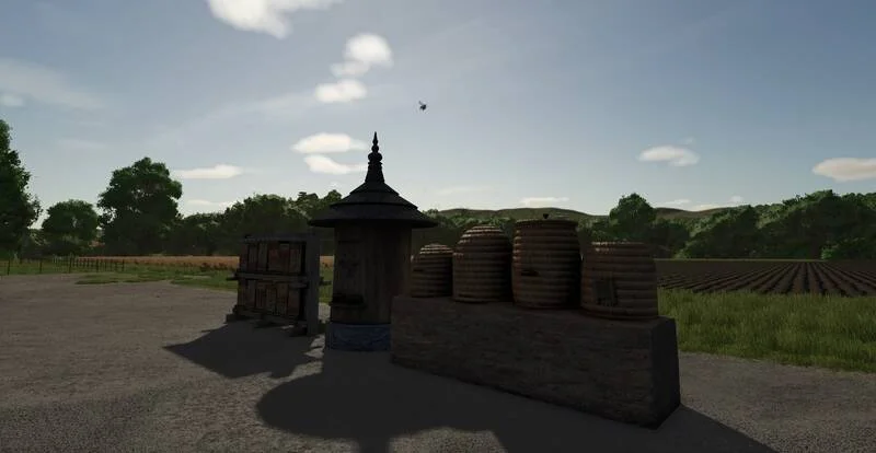 FS25 Beehives v1.0 Placeable Objects Mod FS25 Mod Free Download