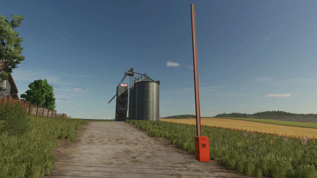 FS25 Beninca Barrier Placeable v1.0 Placeable Objects Mod FS25 Mod Free Download