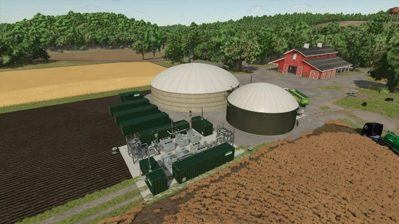 FS25 BGA 1500kW v1.0 Placeable Objects Mod FS25 Mod Free Download
