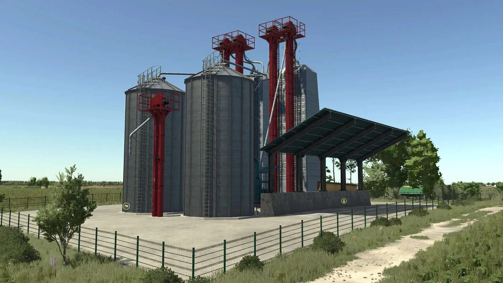 FS25 Big Dryer v1.0 Placeable Objects Mod FS25 Mod Free Download