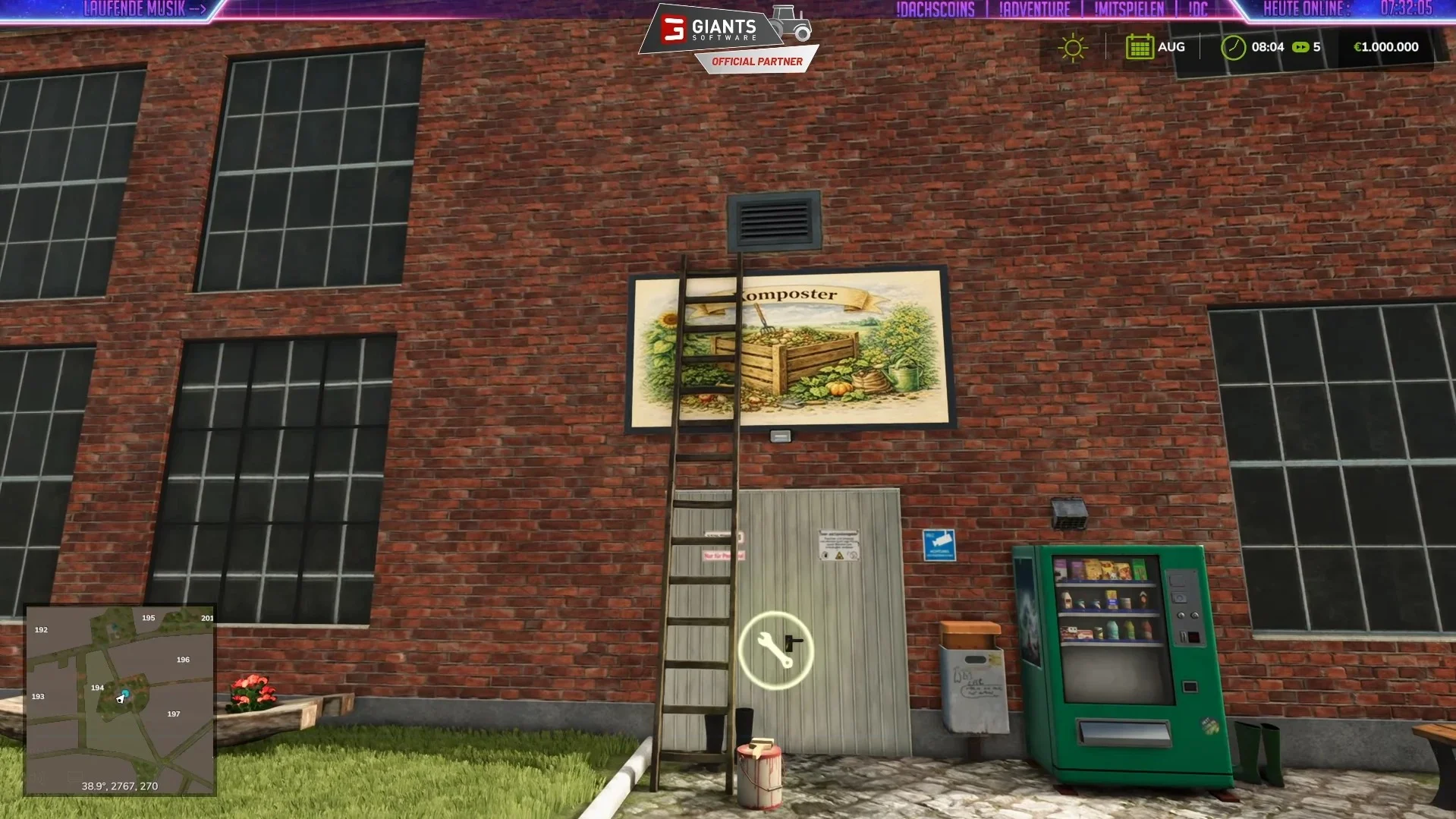 FS25 Billboards for the Nordkirchen 4-Pack Map v1.0 Placeable Objects Mod FS25 Mod Free Download