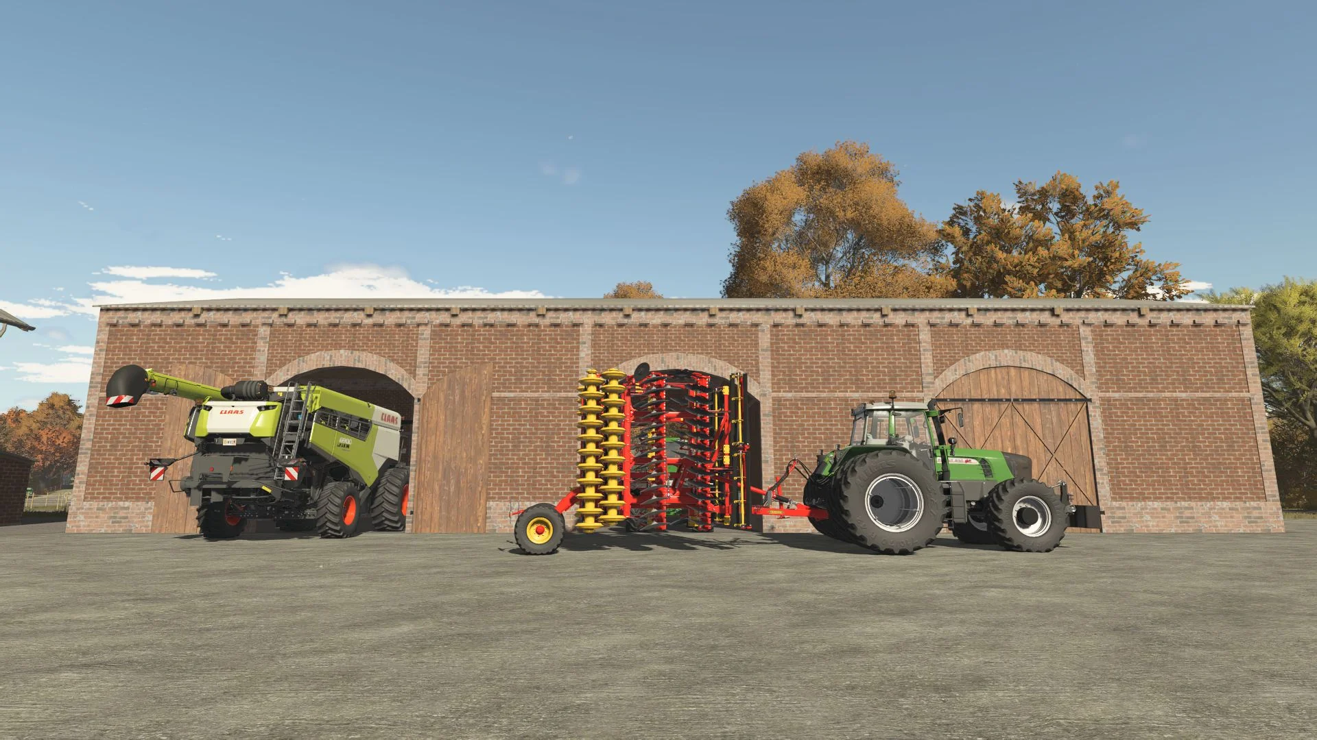 FS25 Brick Building Pack v1.0 Placeable Objects Mod FS25 Mod Free Download