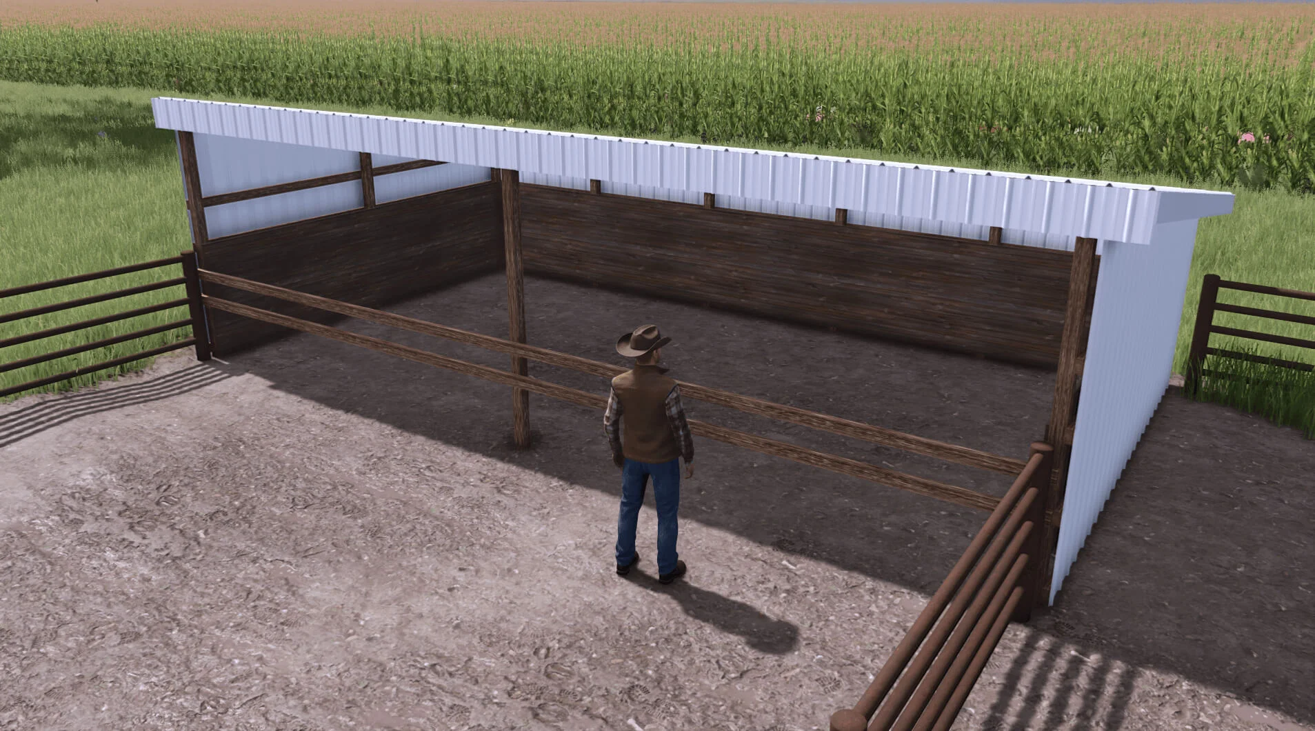 FS25 Calf Shelter V1.0 Placeable Objects Mod FS25 Mod Free Download