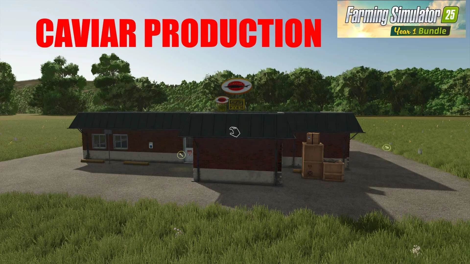 FS25 CAVIAR PRODUCTION v1.0.0.1 Placeable Objects Mod FS25 Mod Free Download